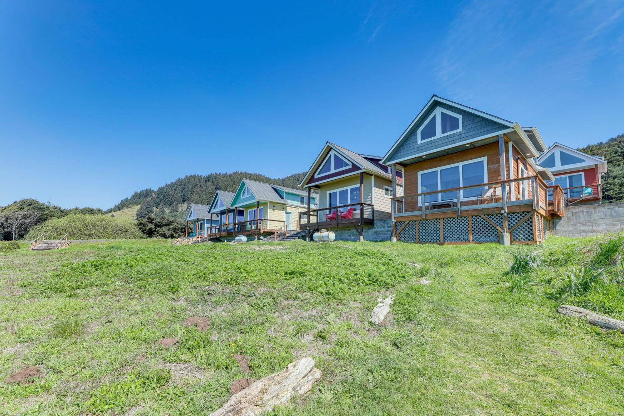 Epic Yachats Escape Oregon Coastline Beach, Views Esterno foto